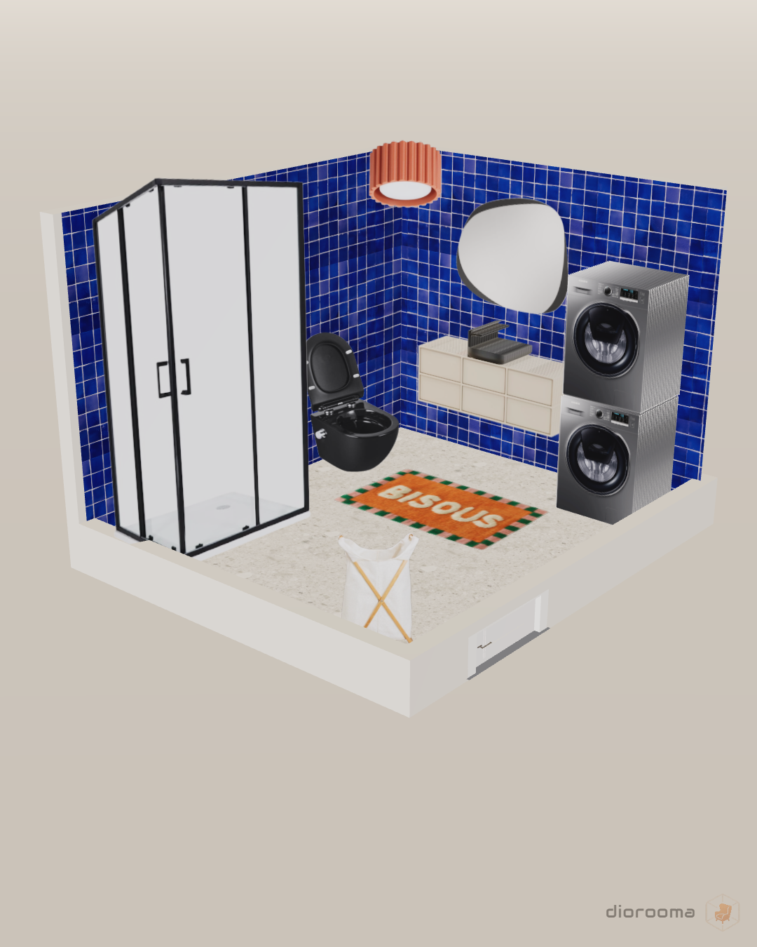 Diorooma - 3D Room Moodboard